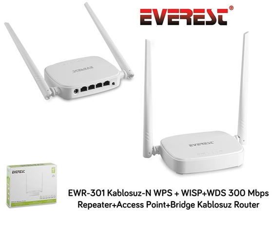 Everest EWR-301 AP+Router Nedir Kurulumu Nasıl?
