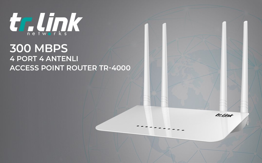 TR-Link TR-4000 Access Point Router Kurulumu